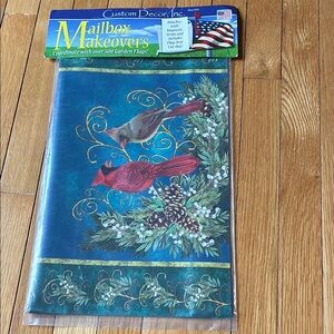 Custom Decor - CARDINAL MAILBOX COVER